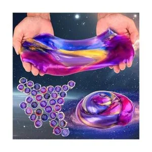 Paquete de 40 mini kit de limo de masilla galaxia_3