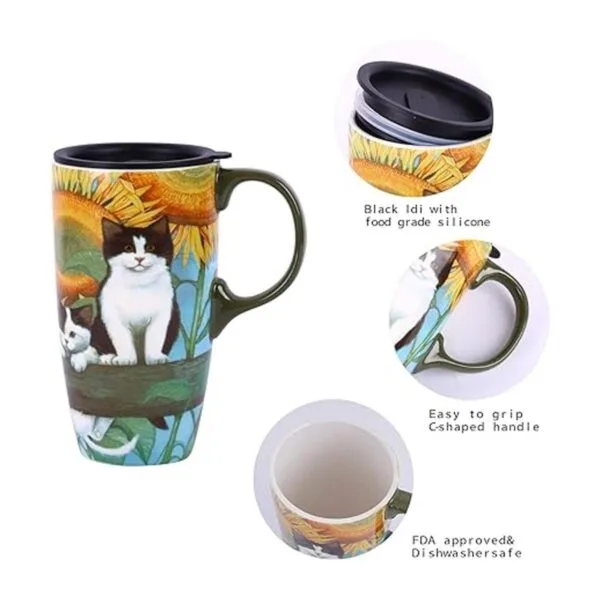 Taza de cerámica de café con leche taza de té de_6