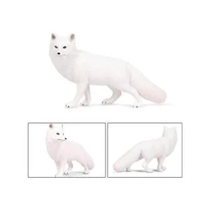 EOIVSH Paquete de 4 juguetes de animales árticos figura_4