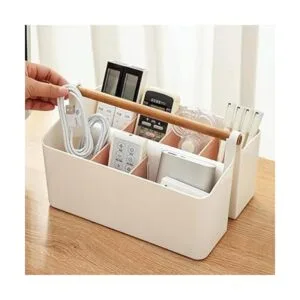 Vidifor Organizador portátil de plástico grande con asa_4