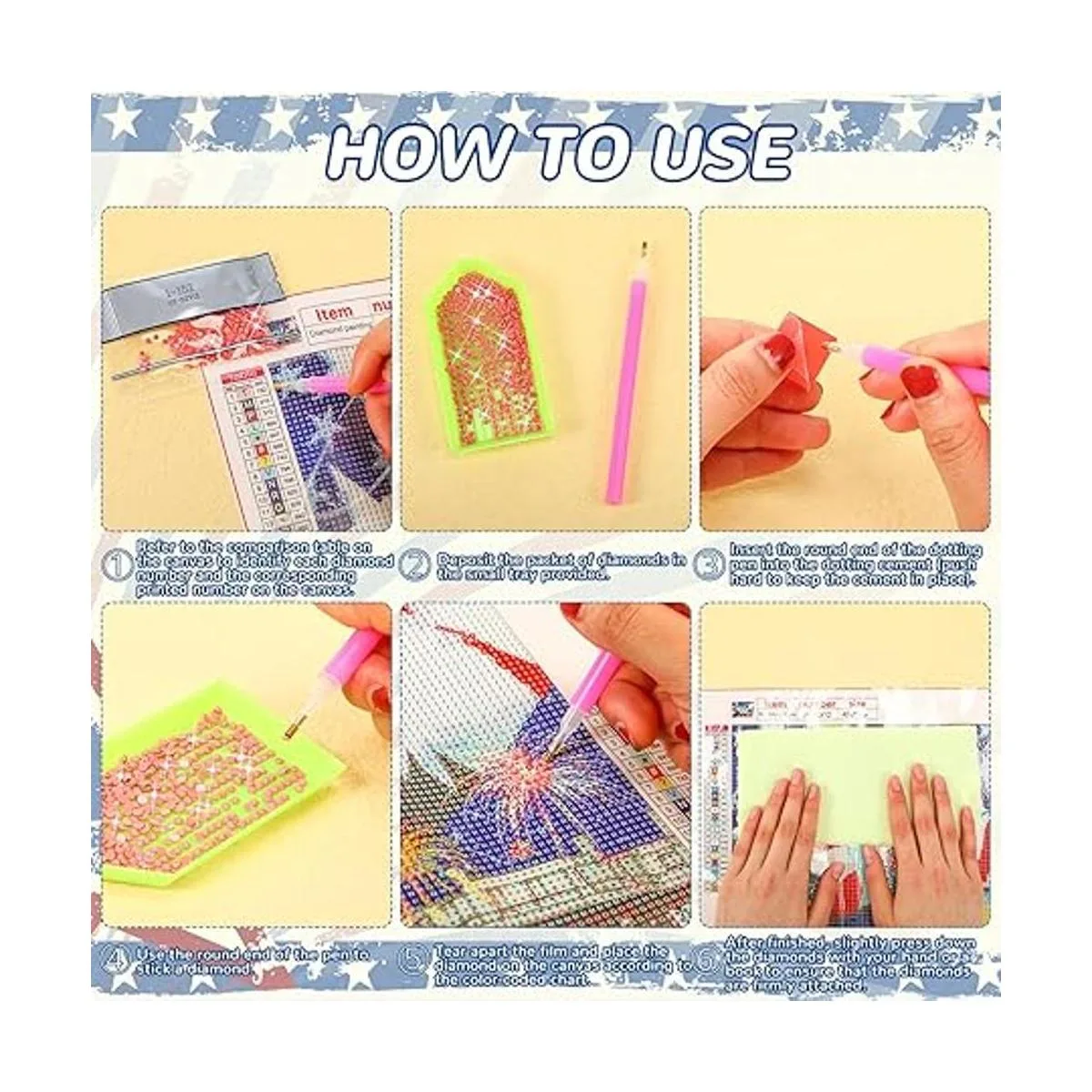 Kits de pintura de diamantes para el Día de la_4