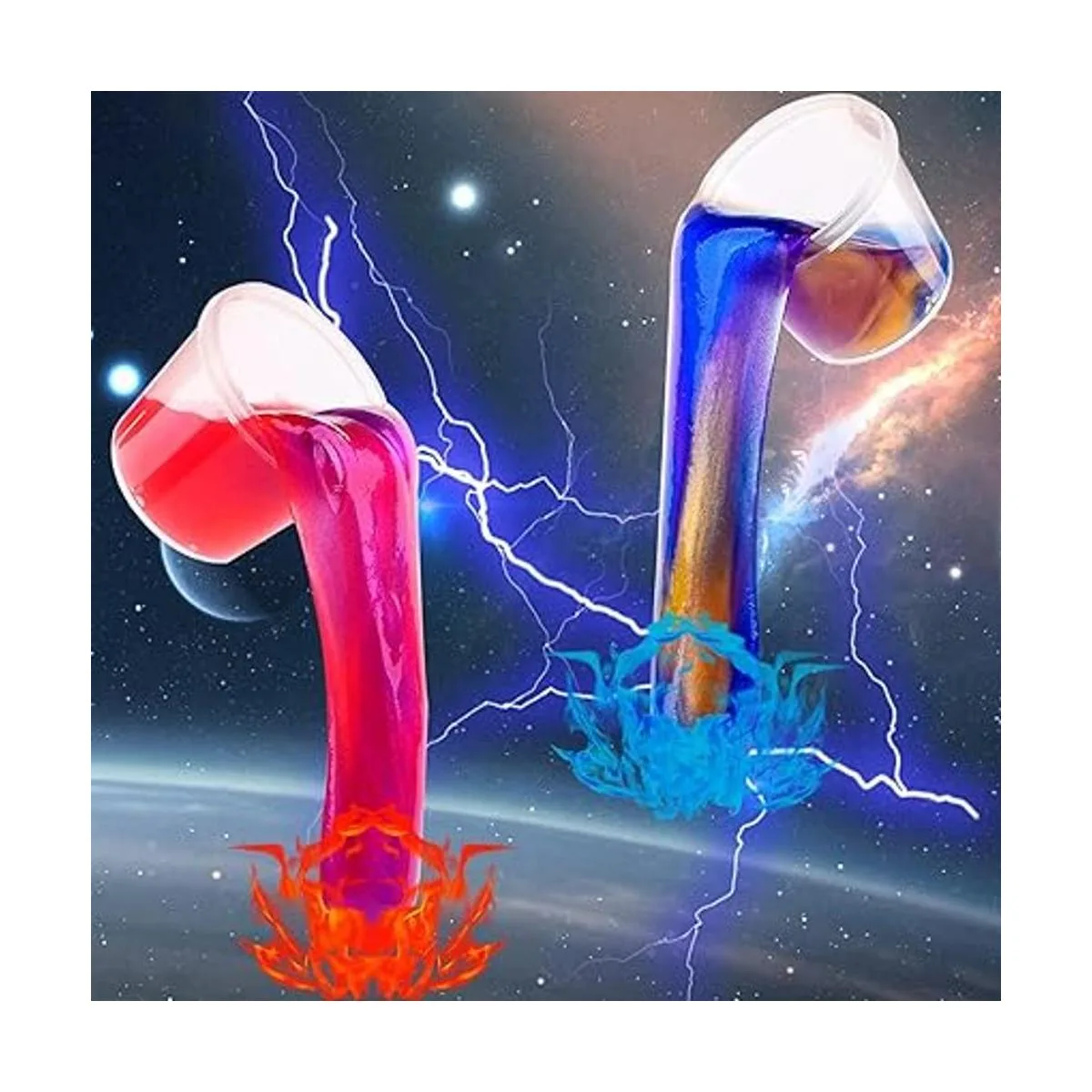 Paquete de 40 mini kit de limo de masilla galaxia_6