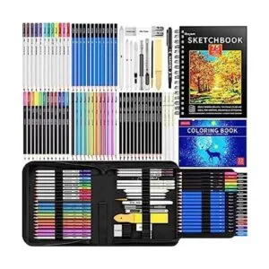 iBayam Paquete de 78 juegos de dibujo suministros de arte_1