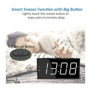 Reloj despertador súper fuerte con agitador de cama para_5