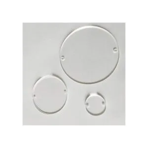 20 unidades de disco redondo de acrílico transparente en_2