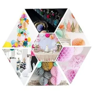 Juego de 24 colores para decoración de fiestas bolas de_4