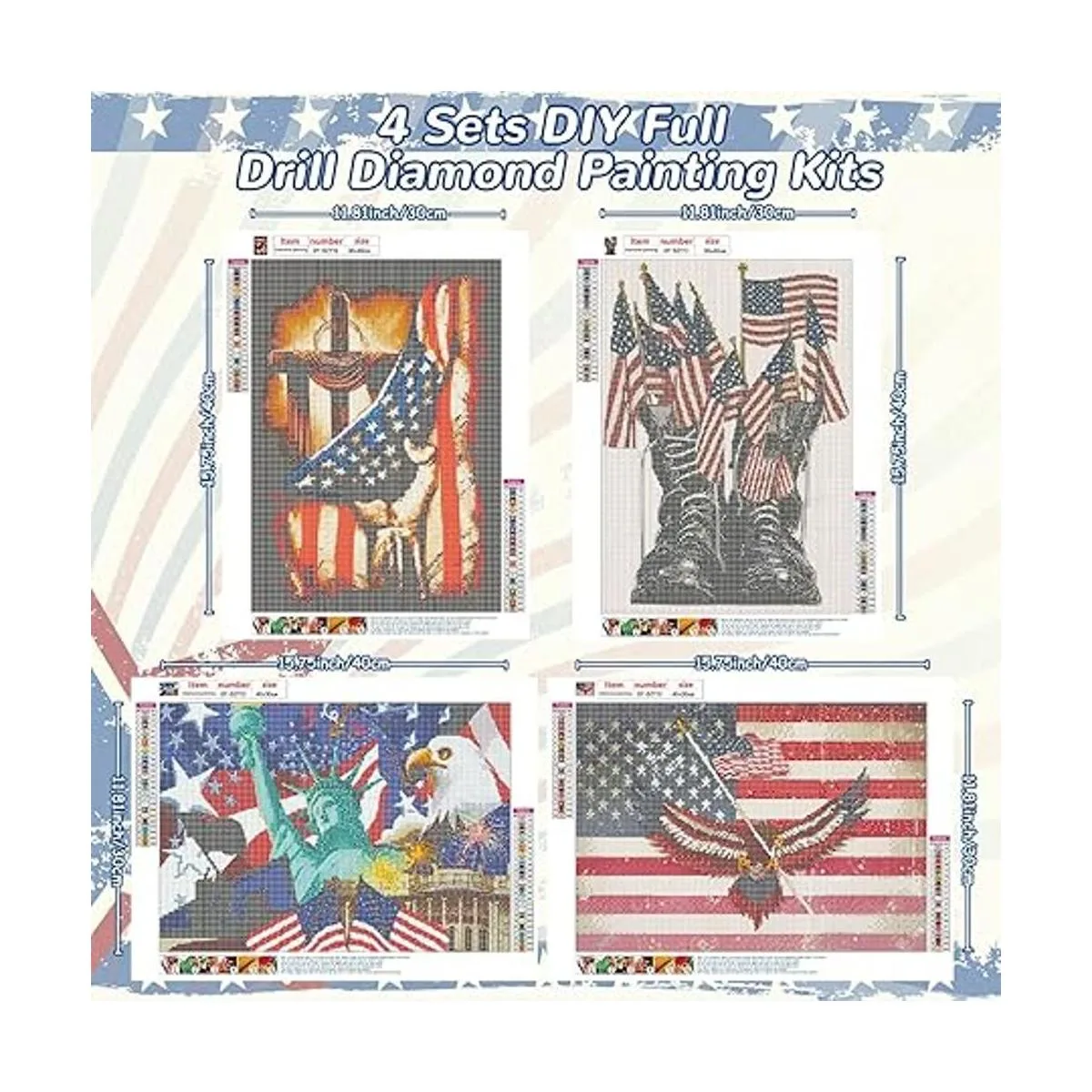 Kits de pintura de diamantes para el Día de la_2