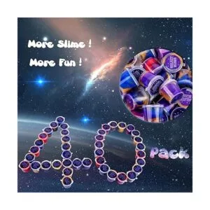Paquete de 40 mini kit de limo de masilla galaxia_5