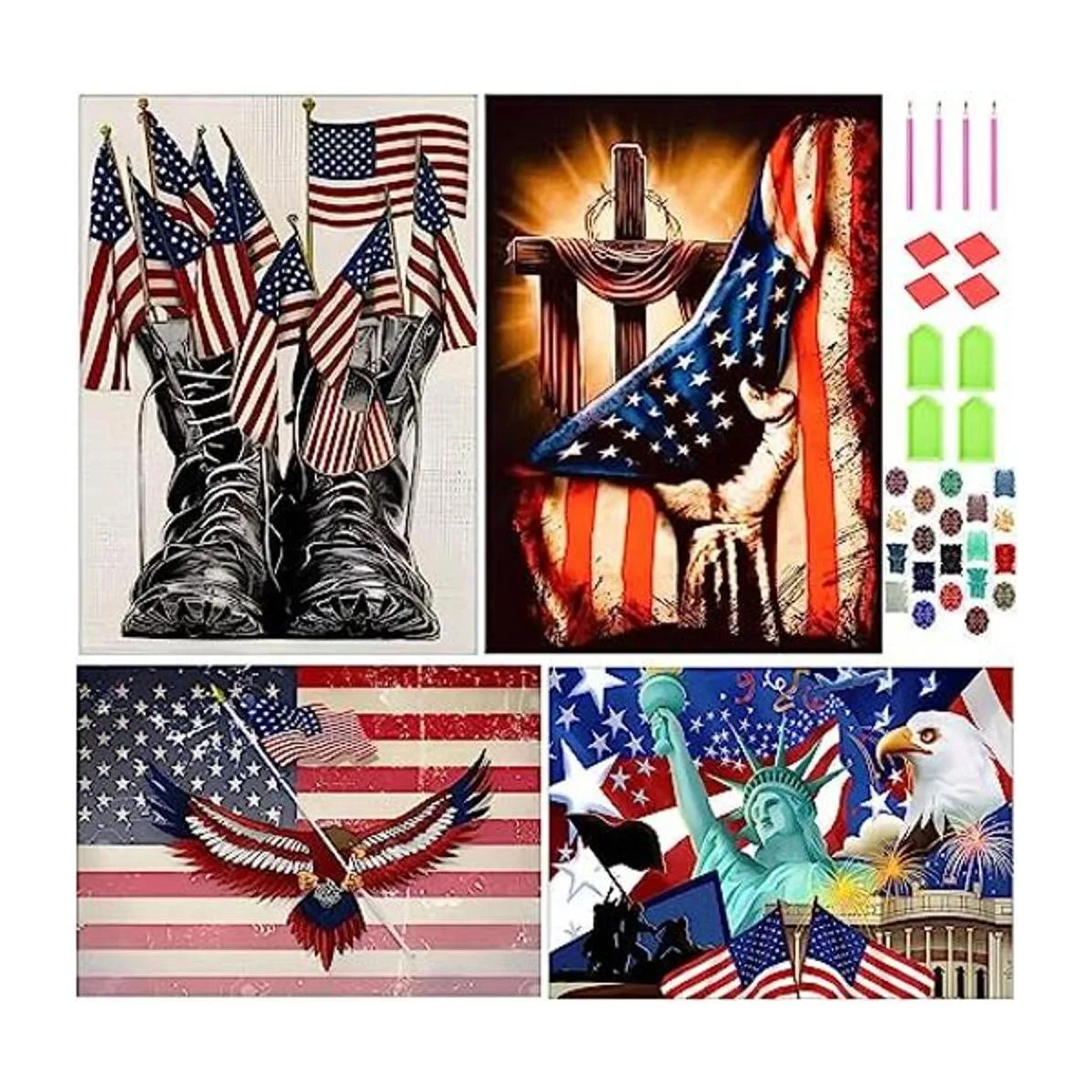 Kits de pintura de diamantes para el Día de la_1