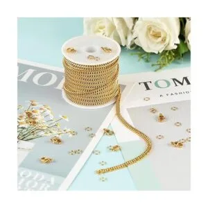 YOUBEIYEE Cadenas de acero inoxidable de 16.4 pies para_6