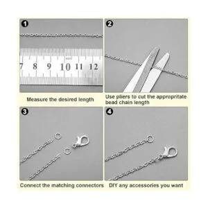 Kenning 12 rollos de cadenas de 120 pies de 0.079 in para_4