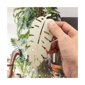 SummerRay 20 hojas de Monstera de madera corte láser_5