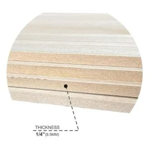 Paquete de 4 carteles de madera de Paulownia de doble cara_3