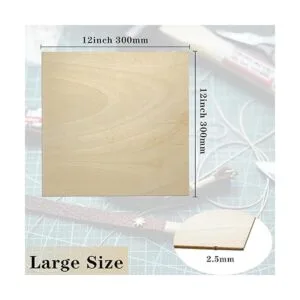 GDGDSY Hojas de tilo de 12 x 12 pulgadas hojas de madera_2