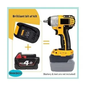 Alian MIL18DL Adaptador de batería para Milwaukee de 18 V_3