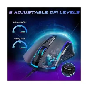 Ratón para juegos Redragon PC Gaming Mouse con_2