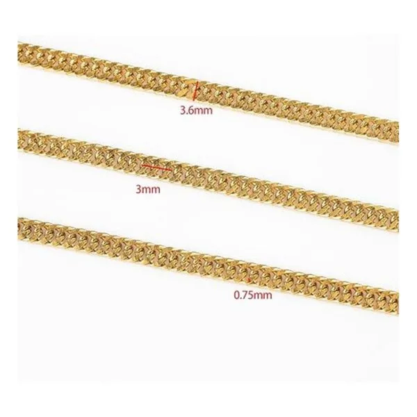 YOUBEIYEE Cadenas de acero inoxidable de 16.4 pies para_5