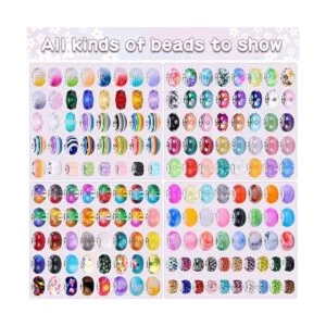 Surtido de cuentas espaciadoras europeas de agujeros_3