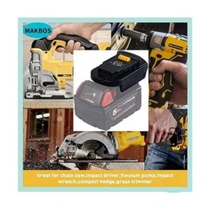 Alian MIL18DL Adaptador de batería para Milwaukee de 18 V_6