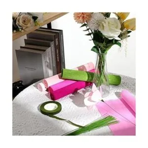 Gersoniel Kit de 57 piezas de flores de papel crepé 6_5