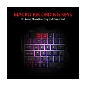 RedThunder Teclado para juegos con una mano RGB_4