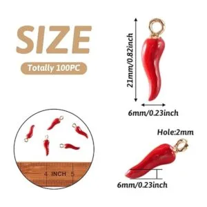 Spritewelry 100 colgantes de aleación de esmalte de_2