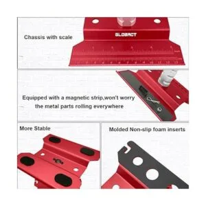 GLOBACT Soporte de trabajo RC para coche a control remoto_4