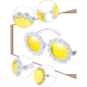 8 pares de gafas de sol de margarita para discoteca_7