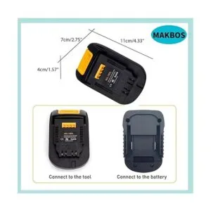 Alian MIL18DL Adaptador de batería para Milwaukee de 18 V_2