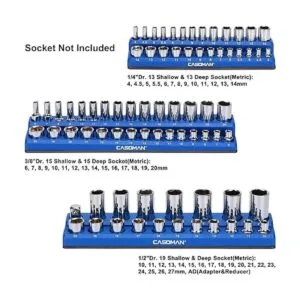 CASOMAN Organizador de llaves magnéticas kit de soporte_2