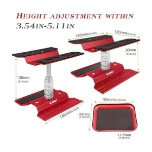 GLOBACT Soporte de trabajo RC para coche a control remoto_5