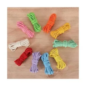 Cordón de macramé de 0.157 in x 328 yardas cuerda de_5