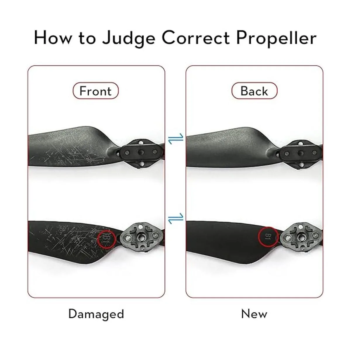 Tucok Cuchillas para drones hélices para 193MAX2011 RTS_5