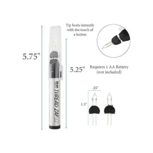 The Beadsmith Thread Zap Quemador de rosca de 5.25_4