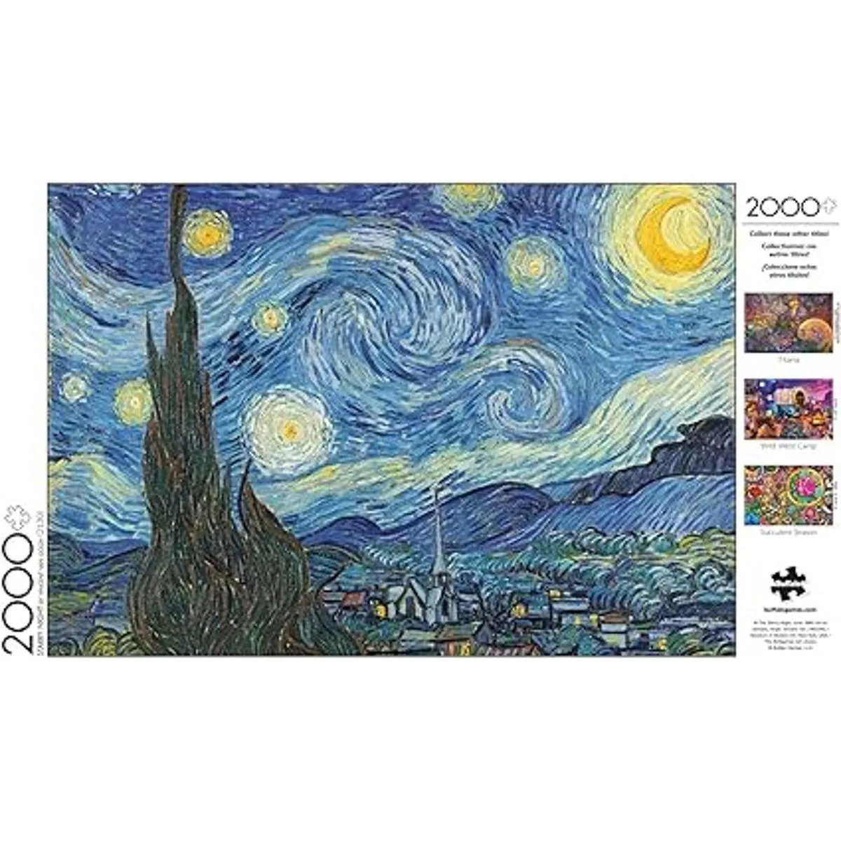 Buffalo Games Noche estrellada Rompecabezas de 2000 piezas_5