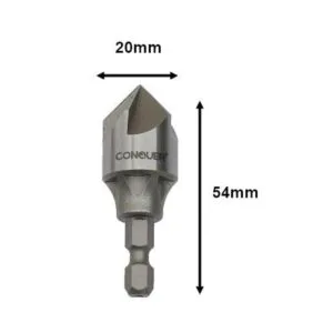 CONQUER Herramientas Broca avellanadora de metal de 5_2