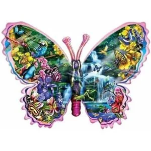 SUNSOUT INC Butterfly Cascada 1000 pc Jigsaw Puzzle_3