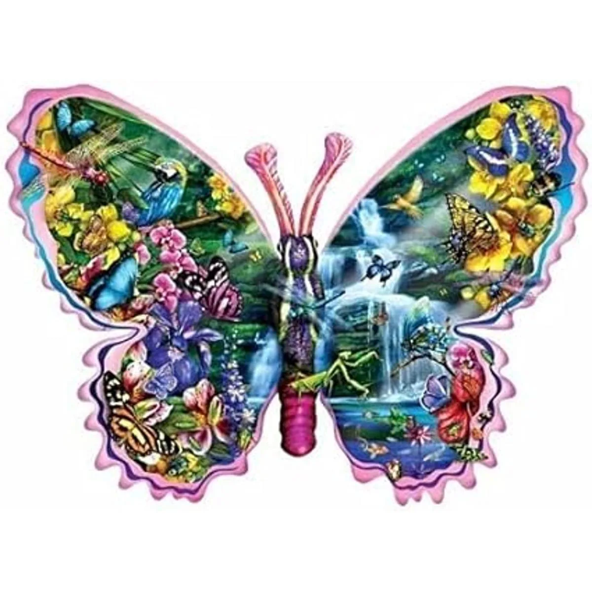 SUNSOUT INC Butterfly Cascada 1000 pc Jigsaw Puzzle_3