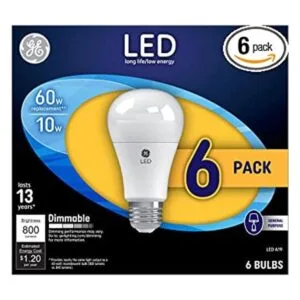 GE Bombillas LED A19 bombilla estándar de 10 W_1