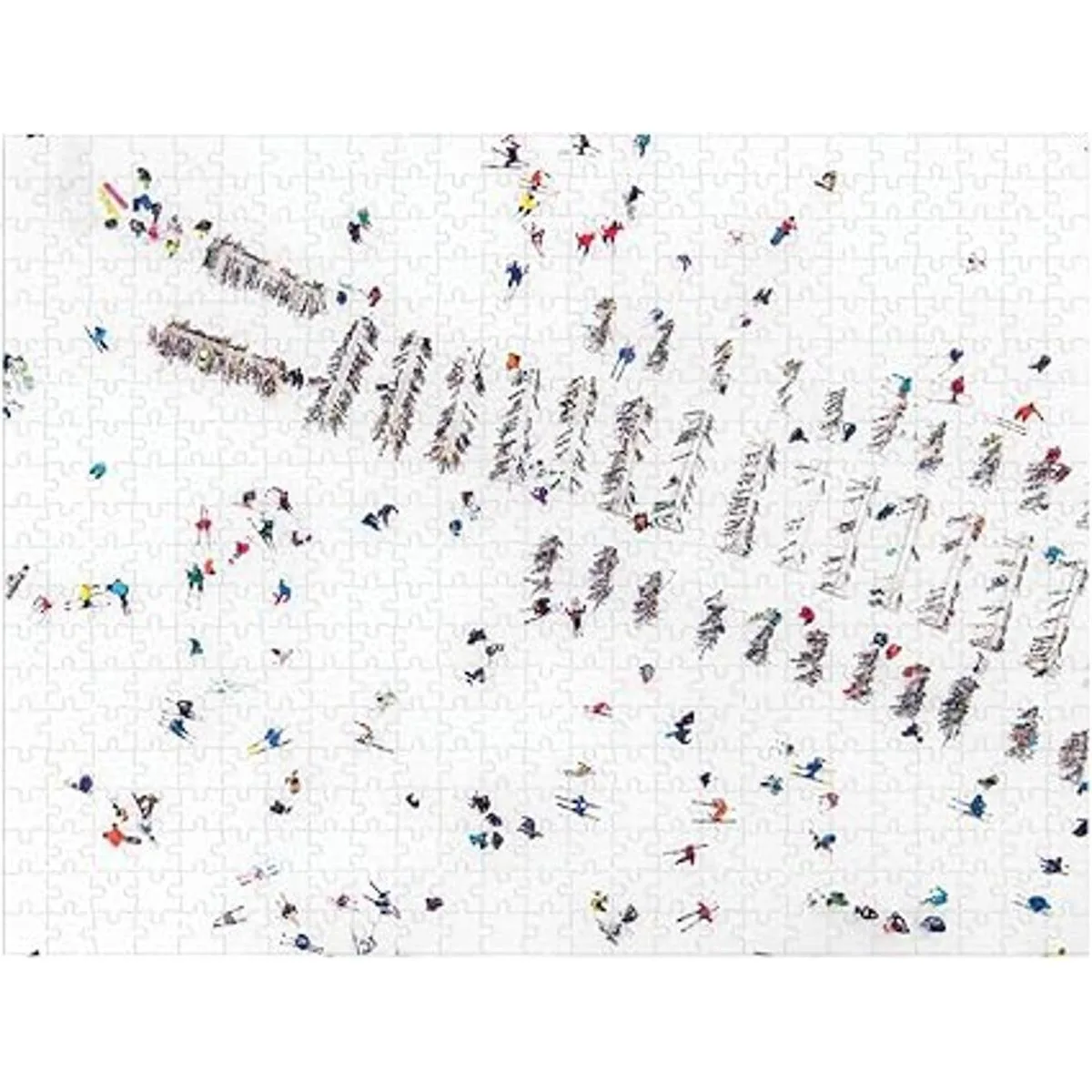 Galison Gray Malin Rompecabezas de 2 lados The Snow 500_4