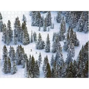 Galison Gray Malin Rompecabezas de 2 lados The Snow 500_3
