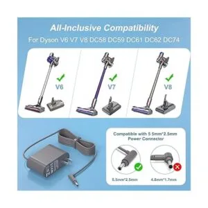 Dyson Cargador de repuesto de 261 V para V6 V7 V8_3