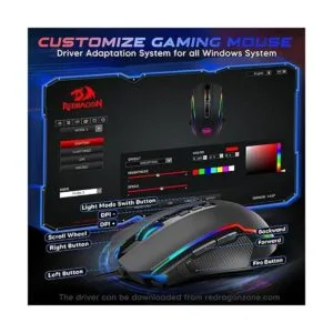Ratón para juegos Redragon PC Gaming Mouse con_5