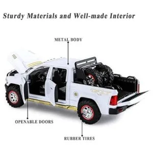 Camiones de juguete para niños RAM TRX 1500 de metal_3