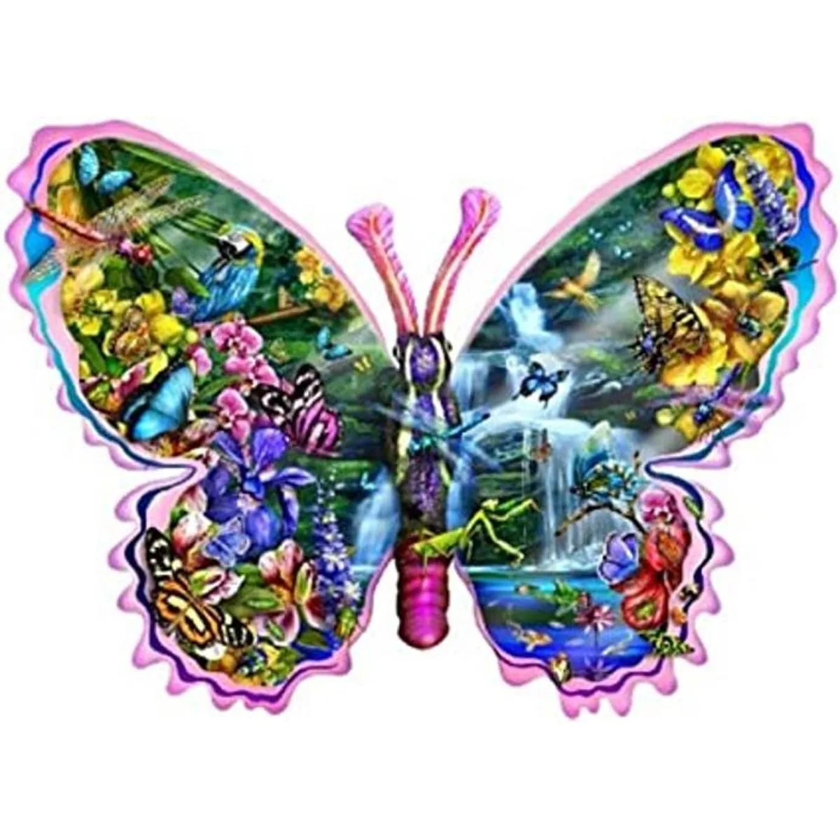 SUNSOUT INC Butterfly Cascada 1000 pc Jigsaw Puzzle_1