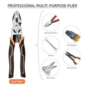 VANJOIN Linesman Alicates de combinación profesionales de_5