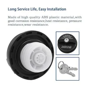 JEEFHO Tapa de combustible con tapa de gas compatible con_4