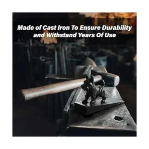 SEBAGO IRONWORKS Tapón de metal para puerta de perro_3