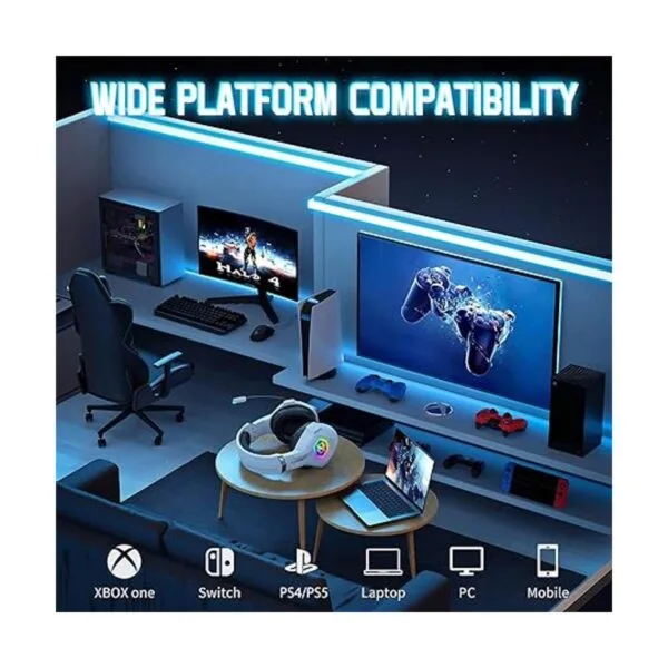 Auriculares para juegos PS4 auriculares Xbox con sonido_5