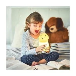 Globe Electric 13272 Lámpara de noche de silicona_4